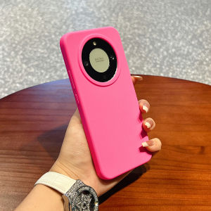 For Honor X9d 5G Casing Liquid Silica Gel Hard Drop-resistant Phone Case Cover