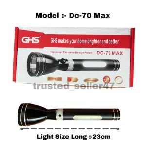 GHS Original Japan Brand Led Torch Light Flash Light Rechargeable Light