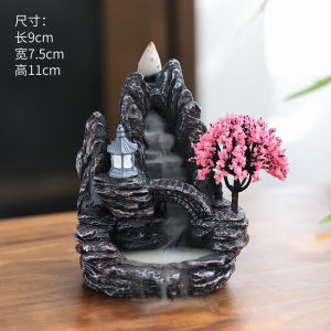 Eyre Luxury/Pembakar dupa terbalik yang lucu / pembakar dupa dupa / ornamen pembakar dupa refluks resin kreatif