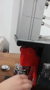 FFBH Penumatic Badge Making Machine for 25/32/37/44/50/56/58/75MM Badge Maker Pin Button Press Cutter Making Machine Only Machine Z5Q1T