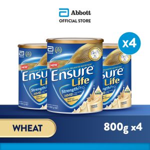 [Bundle of 4] Ensure® Life StrengthProᵀᴹ Wheat 800g
