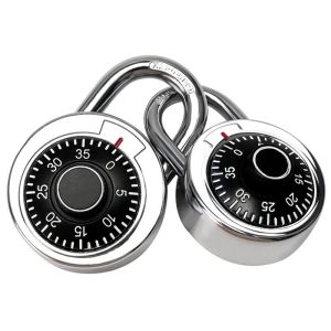 Rotary Padlock Digit Combination Code Lock Safe Dial Number