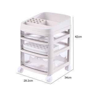 Cosmetic Storage Drawer Makeup Cabinet - 3/4/5/6/7 Tier / Storage / Organizer / Box / Plastic Storage Box/Ready stock