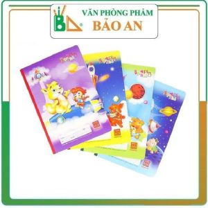 ( Combo 3 quyển ) - Vở 5 Ô ly 48 trang Hồng Hà School Bạn nhỏ 0550