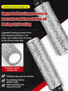 Granite Drilling Bit Hex Shank Dry Diamond Core Drill for Porcelain Tile Marble and Glass Polishing Edge Grinding Tool