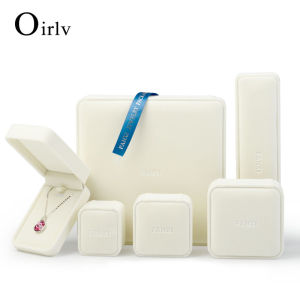 Oirlv Ring Earrings Bracelet Necklace Jewelry Storage Organizer Display Box Holder Multifunctional Jewelry Case H045
