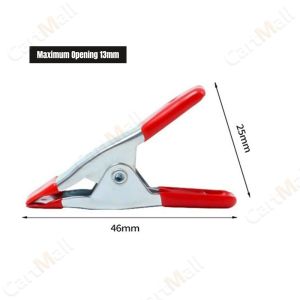 Metal Spring Clamp A-type Tent Clip Crafts Woodworking Backdrop Clips Home Improvement 1Pc