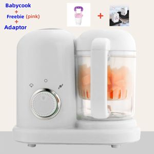 【Free Adaptor+ Freebie 】 Blender for Baby Food 4 in 1 Multifunction for Baby Kids Childrens Food Processor for Baby Blender