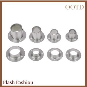 [Falsh F] Thép không gỉ mặt bích ghế cho tủ quần áo Rèm vải Thanh chỗ ngồi ống tròn Ghế khung đồ nội thất gia đình phần cứng khăn ống chủ