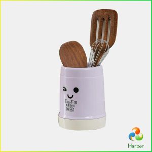 Harper กล่องเก็บช้อนส้อม กล่องเก็บตะเกียบ มีฝาปิดกันฝุ่น น่ารัก chopsticks storage box
