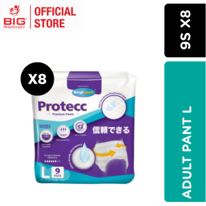 HOSPIGUARD PROTECC PREMIUM ADULT PANT M8/L9/XL9 X 8