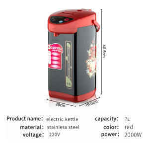 Electrolmax Electric Hot Water Dispenser 7L Large Capacity Kettle With Auto Keep Warm Function For Home Office Tea Coffee