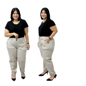 celana jumbo baggy pant resleting / celana big size / celana jumbo kantor / celana jumbo formal