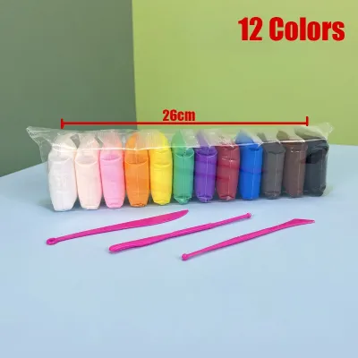 Super Lightweight Air Dry Modeling Clay Kit ( 36 Colors ) Light Weight Clay Foam Clay