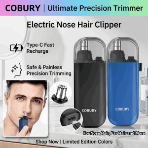 German Quality Electric Nose Hair Trimmer Rechargeable Nose Ear Trimmer Portable Painless Nose Hair Clipper Electric Shaver 鼻子剃刀 鼻毛修剪器