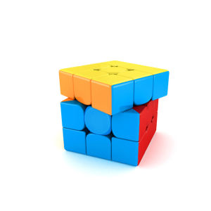 [ECube] Moyu Cubing Classroom Meilong 3/3C 3x3 Magic Stickerless 3 Layers Speed Magic Cube Professional Puzzle Toys for Children