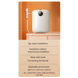 Hot drying mini washing machine automatic feed and drain