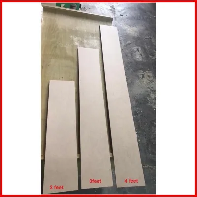 Harga Kilang Ready Stock 3mm & 6mm Shiplap Wall/ Shiplap Board/ MDF Board/ DIY Wall Panel 150mm tebal MDF shiplap kayu