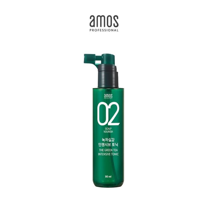 [AMOS PROFESSIONAL]  &gt;&gt; 2025 ORIGINAL KOREA IMPORTED PACKAGING &gt;&gt; THE GREEN TEA Scalp Tonic 50mlx2ea (NEW 2025)