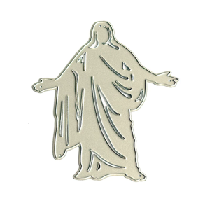Religion Figurine Shape Die Cut Templates Metal Embossing Cutting Dies For Card Making Scrapbooking Bookmarks Journal