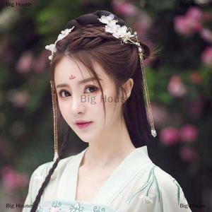 [COD] Big House กิ๊บติดผมแมลงปอประดับพู่ห้อยสำหรับผู้หญิงกิ๊บติดผมหรูหราสไตล์คลาสสิกแมลงปอสไตล์จีนดั้งเดิม Hanfu