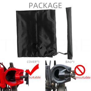 TWTOPSE Bike Frame Hidden Dust Cover For Brompton Folding Bicycle PIKES 3SIXTY Protective Gear Convenient Protector With Bag