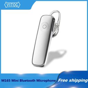 Tai Nghe Không Dây Vitog M165 Tai Nghe Trong Tai Bluetooth Mini V4.1 Có Micro Cho Điện Thoại Huawei Xiaomi Android Màu Đen/Trắng