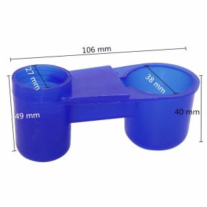 【BUY 10 TAKE 10】20pcs Pet Bird Drinker Feeder Water Bottle Cup Chicken Pigeon Special Auto Drinking Feeding Tool for Poultry Pets Automatic Water drinker cup Bird feeder bowl Drinking cup for chicken pigeon quail Bird accessories
