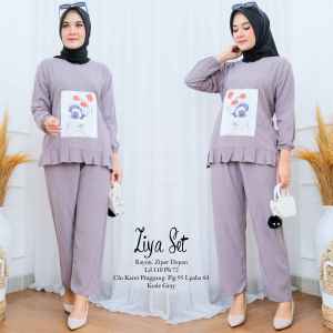 ARIMBI SET - ONE SET JUMBO RAYON PREMIUM - Setelan Wanita Dewasa Kekinian