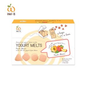 WelB Freeze Dried Yogurt Melt 6 packs x 7g per Box