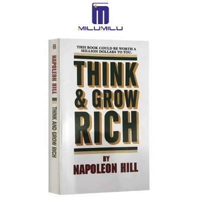 Think and Grow Rich Paperback by Napoleon Hill Original English books