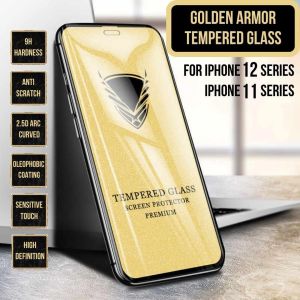Golden Armor Samsung A72 / A71 / A52 / A51 / A42 Premium Curved Privacy Clear Glass Screen Protector