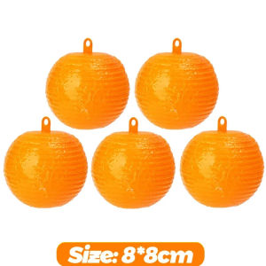 5/10pcs Reusable Hanging Fly Trap Ball Pest Repeller Killer Hanging On Tree Fruit Fly Catcher Sticky Trap Fly Outdoor Garden Tool