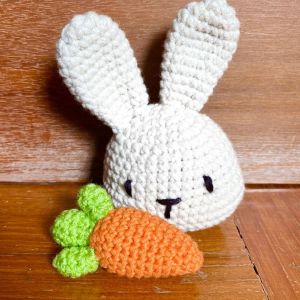 DIY Crochet Bunny & Carrot Kit