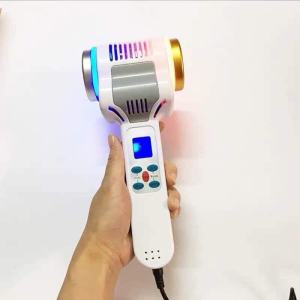 Búa nóng lạnh vàng sử dụng trong spa chăm sóc da búa nóng lạnh điện di