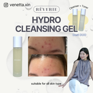 Reverie Cleanser - Hydro Cleansing Gel (100ml) Amino Acid Face Cleanser