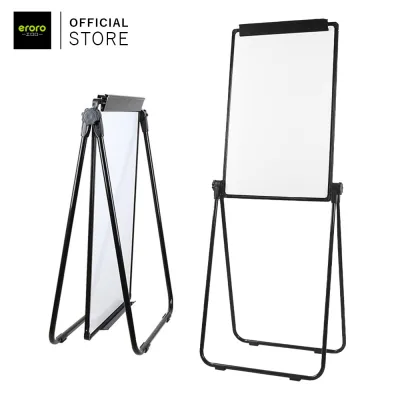 กระดานไวท์บอร์ดขาตั้ง 3 ขา กระดานฟลิปชาร์ท กระดานขาตั้ง พับเก็บได้ Whiteboard Flipchart