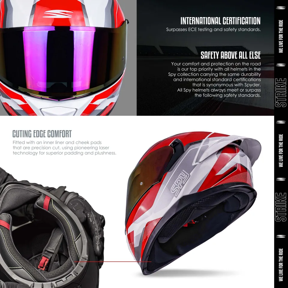 Bicycle Helmet Spyder Delta Helmet Modular Helmet, Black/White