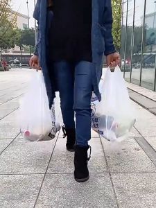 Comfortable Silicone Grocery Bag Holder Handle Grip Clips Strong Holder Save Effort 5PCS