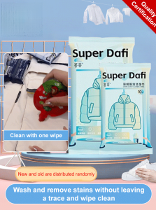 Special Decontamination Wipes Dry Cleaning Wipes for Down Jackets