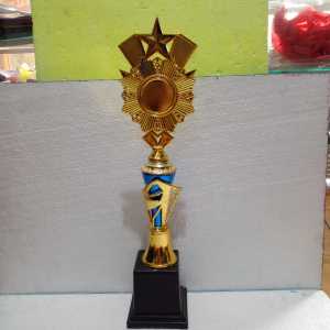 Piala Lomba Juara 1 2 3 4 (N0.01 BODY BIRU RASER) "costum" FREE STICKER (BOLEH satuan)TERMASUK SETICKER DAN FREE DESIGN