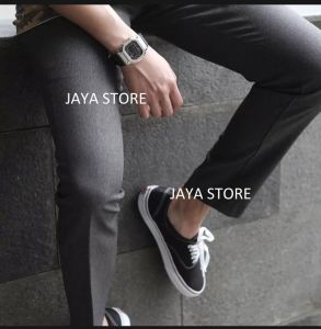 CELANA SLIMFIT PRIA BISA UNTUK KERJA FORMAL CASUAL DAN UNTUK SETELAN JAS 2 BISA BAYAR COD
