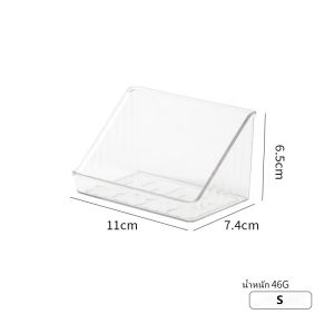 ชั้นวางของ แบบใส ไม่ต้องเจาะ สําหรับห้องน้ํา ห้องนอน