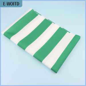 【E-WOITD】 420D Fashion Striped Print Oxford Fabric Waterproof Fabric Canopy Tent Umbrella Cloth PU Coated 50x150cm PC Sunshade