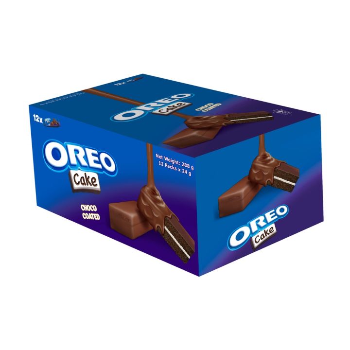 Oreo cake Choco coated 24g x 12 pcs Individually Packed Best Snack ...