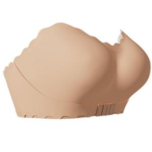 Phụ Nữ Của Strapless Bralette Thoải Mái Liền Mạch Phía Trước Nút Đóng Cửa Đồ Lót mặc thoải mái Đồ Lót màu trơn