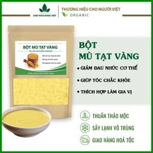 Bột mù tạt vàng 500g Mustard power bột wasabi thơm cay gia vị sốt chấm thơm ngon chuẩn vị