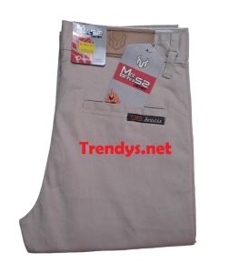 Celana Panjang Chinos Pria Slim Fit reguler Bahan Cotton Combeth