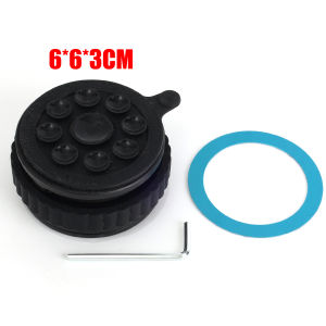 Magnetic Phone Holder with Vacuum Suction Cup 360° Rotatable Foldable Phone Bracket Vehicle-mounted Navigation Stand