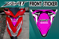 HONDA BEAT FRONT STICKER / HONDA BEAT ACCESSORIES / HONDA BEAT DECALS / HONDA BEAT STICKER / STICKER / DECALS. 